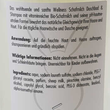 SCHAFMILCH Duschbad und Shampoo 200ml